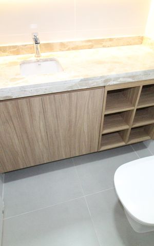 Apartamento para alugar com 54m², 2 quartos e 1 vagaBanheiro da Suíte