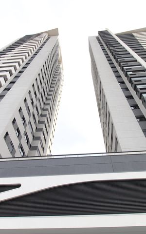 Apartamento para alugar com 54m², 2 quartos e 1 vagaFachada do Prédio