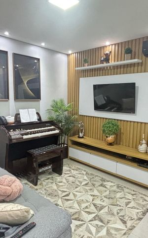 Apartamento à venda com 80m², 3 quartos e 2 vagas Apartamento à venda com 80m², 3 quartos e 2 vagasSala