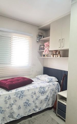 Apartamento à venda com 80m², 3 quartos e 2 vagas Apartamento à venda com 80m², 3 quartos e 2 vagasQuarto 2
