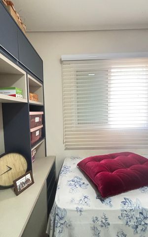 Apartamento à venda com 80m², 3 quartos e 2 vagas Apartamento à venda com 80m², 3 quartos e 2 vagasQuarto 2