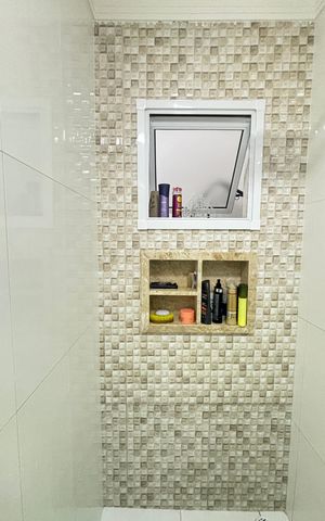 Apartamento à venda com 80m², 3 quartos e 2 vagas Apartamento à venda com 80m², 3 quartos e 2 vagasBanheiro da Suíte