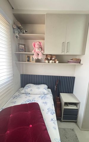 Apartamento à venda com 80m², 3 quartos e 2 vagas Apartamento à venda com 80m², 3 quartos e 2 vagasQuarto 2