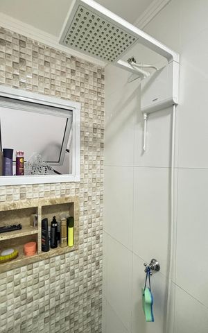 Apartamento à venda com 80m², 3 quartos e 2 vagas Apartamento à venda com 80m², 3 quartos e 2 vagasBanheiro da Suíte