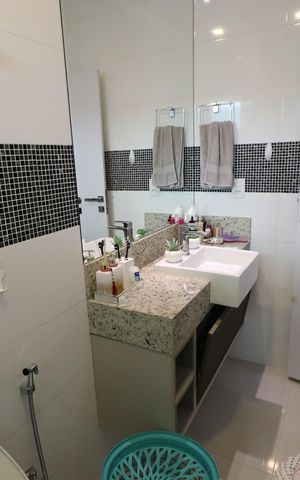 Casa de condomínio para alugar com 400m², 5 quartos e 4 vagasBanheiro  Suíte 1 