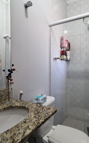 Apartamento à venda com 59m², 2 quartos e 1 vagaBanheiro da Suíte