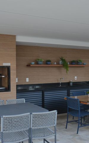 Apartamento à venda com 79m², 2 quartos e 2 vagasÁrea comum - Churrasqueira