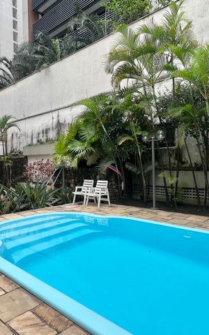 Apartamento para alugar com 117m², 3 quartos e 2 vagas Apartamento para alugar com 117m², 3 quartos e 2 vagasÁrea comum - Piscina
