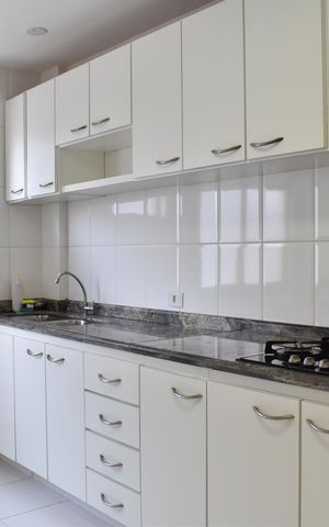 Apartamento para alugar com 82m², 2 quartos e 1 vagaCozinha e Área de Serviço