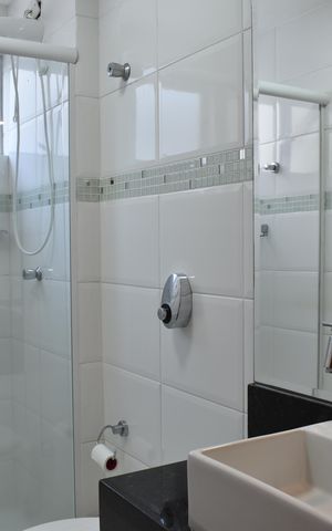 Apartamento para alugar com 82m², 2 quartos e 1 vagaBanheiro