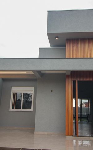 Casa de condomínio à venda com 96m², 3 quartos e 2 vagas Casa de condomínio à venda com 96m², 3 quartos e 2 vagasFachada