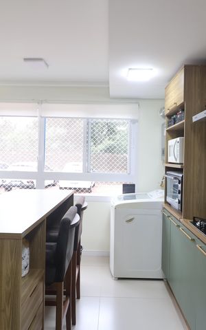 Apartamento à venda com 54m², 2 quartos e 1 vagaSala/Cozinha