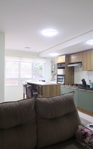 Apartamento à venda com 54m², 2 quartos e 1 vagaSala/Cozinha