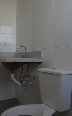 Apartamento à venda com 82m², 2 quartos e 2 vagasBanheiro Social