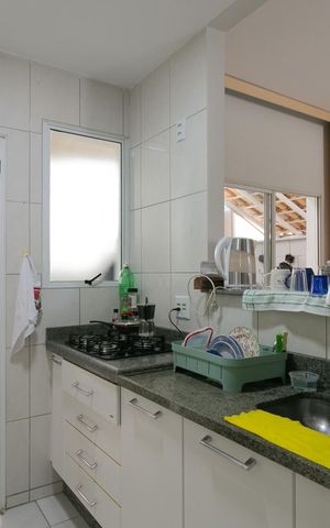 Casa de condomínio à venda com 125m², 3 quartos e 2 vagas Casa de condomínio à venda com 125m², 3 quartos e 2 vagasCozinha