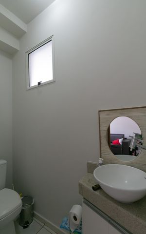 Casa de condomínio à venda com 125m², 3 quartos e 2 vagas Casa de condomínio à venda com 125m², 3 quartos e 2 vagasLavabo
