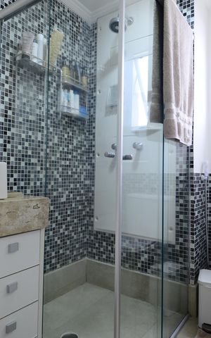 Apartamento à venda com 300m², 3 quartos e 4 vagasBanheiro da Suíte 1