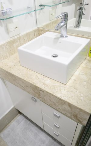 Apartamento à venda com 300m², 3 quartos e 4 vagasBanheiro da Suíte 3
