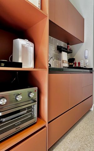 Apartamento à venda com 34m², 1 quarto e 1 vaga Apartamento à venda com 34m², 1 quarto e 1 vagaCozinha