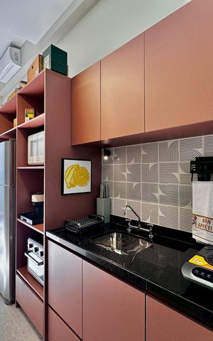 Apartamento à venda com 34m², 1 quarto e 1 vaga Apartamento à venda com 34m², 1 quarto e 1 vagaCozinha