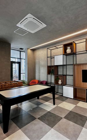 Apartamento à venda com 34m², 1 quarto e 1 vaga Apartamento à venda com 34m², 1 quarto e 1 vagaSalão de Jogos