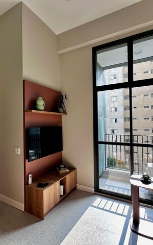 Apartamento à venda com 34m², 1 quarto e 1 vaga Apartamento à venda com 34m², 1 quarto e 1 vagaSala