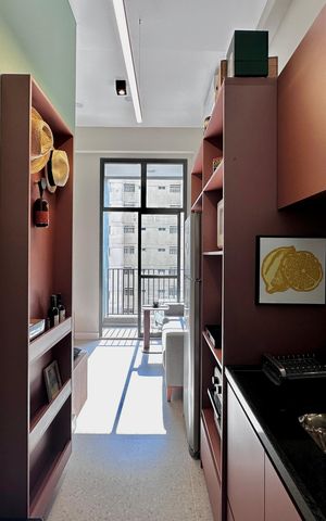 Apartamento à venda com 34m², 1 quarto e 1 vaga Apartamento à venda com 34m², 1 quarto e 1 vagaCozinha