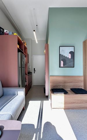 Apartamento à venda com 34m², 1 quarto e 1 vaga Apartamento à venda com 34m², 1 quarto e 1 vagaSala