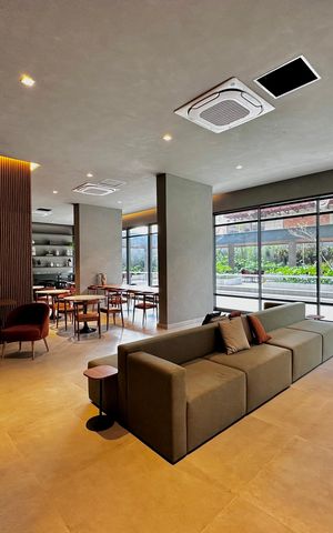 Apartamento à venda com 34m², 1 quarto e 1 vaga Apartamento à venda com 34m², 1 quarto e 1 vagaÁrea comum - Salão de festas