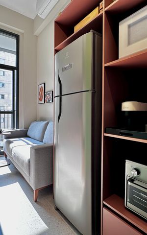 Apartamento à venda com 34m², 1 quarto e 1 vaga Apartamento à venda com 34m², 1 quarto e 1 vagaCozinha