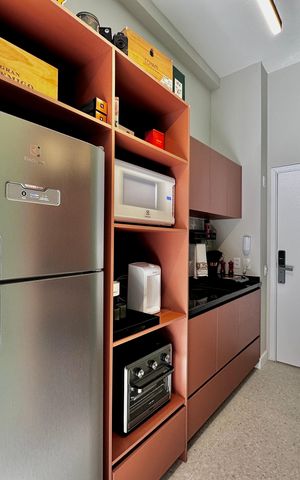 Apartamento à venda com 34m², 1 quarto e 1 vaga Apartamento à venda com 34m², 1 quarto e 1 vagaCozinha