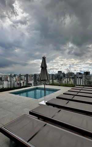 Apartamento à venda com 34m², 1 quarto e 1 vaga Apartamento à venda com 34m², 1 quarto e 1 vagaPiscina