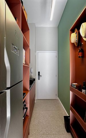 Apartamento à venda com 34m², 1 quarto e 1 vaga Apartamento à venda com 34m², 1 quarto e 1 vagaCozinha