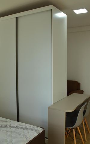 Studio à venda com 25m², 1 quarto e 1 vagaQuarto
