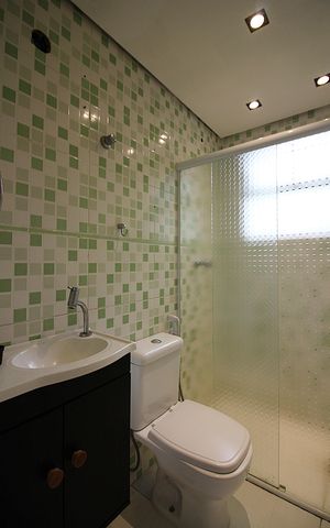 Casa de condomínio para alugar com 106m², 3 quartos e 1 vagaBanheiro Social