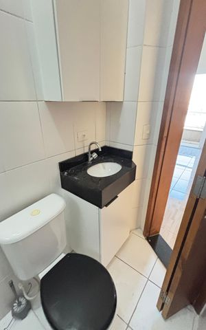 Apartamento à venda com 110m², 2 quartos e 1 vaga Apartamento à venda com 110m², 2 quartos e 1 vagaBanheiro