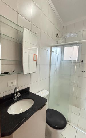 Apartamento à venda com 110m², 2 quartos e 1 vaga Apartamento à venda com 110m², 2 quartos e 1 vagaBanheiro da Suíte