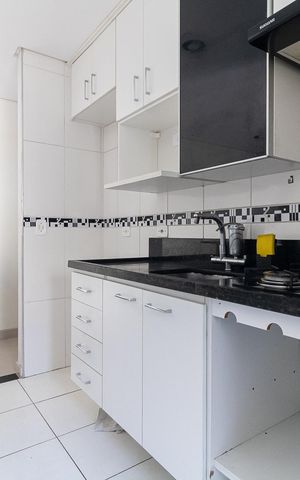 Apartamento à venda com 45m², 2 quartos e 1 vagaCozinha