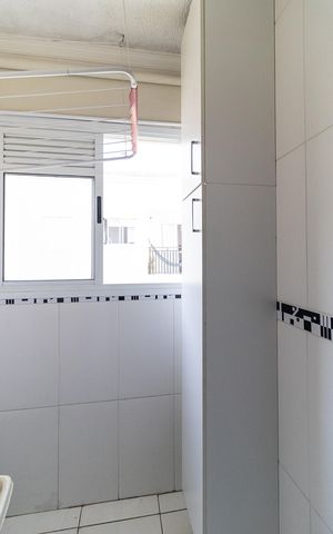 Apartamento à venda com 45m², 2 quartos e 1 vagaLavanderia