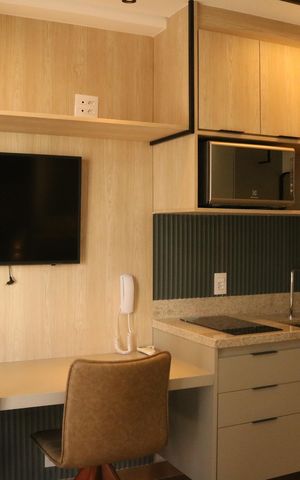 Studio à venda com 27m², 1 quarto e sem vagaStudio