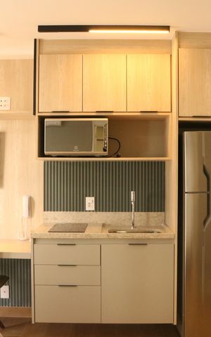 Studio à venda com 27m², 1 quarto e sem vagaStudio