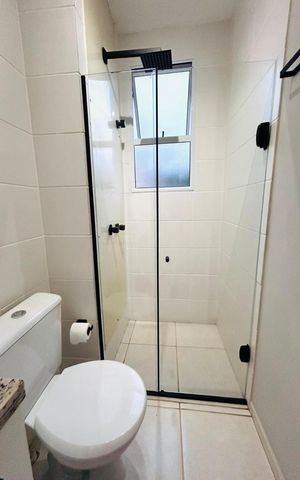 Apartamento à venda com 45m², 2 quartos e 1 vagaBanheiro Social