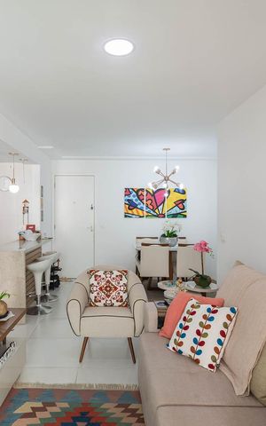 Apartamento à venda com 71m², 2 quartos e 1 vagaSala