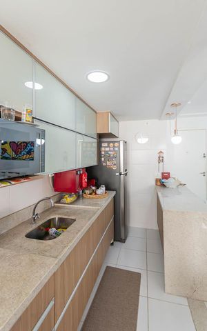 Apartamento à venda com 71m², 2 quartos e 1 vagaCozinha
