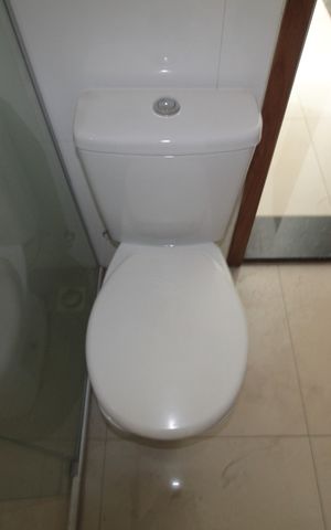 Casa à venda com 85m², 2 quartos e 1 vagaBanheiro Social