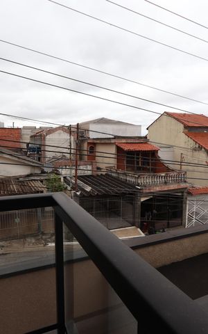 Apartamento à venda com 34m², 1 quarto e sem vagaVaranda