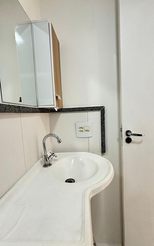 Apartamento para alugar com 46m², 2 quartos e 1 vaga Apartamento para alugar com 46m², 2 quartos e 1 vagaBanheiro