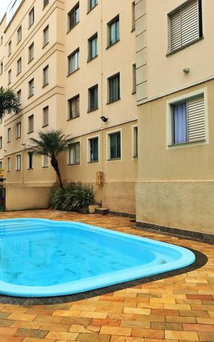 Apartamento para alugar com 46m², 2 quartos e 1 vaga Apartamento para alugar com 46m², 2 quartos e 1 vagaÁrea comum - Piscina