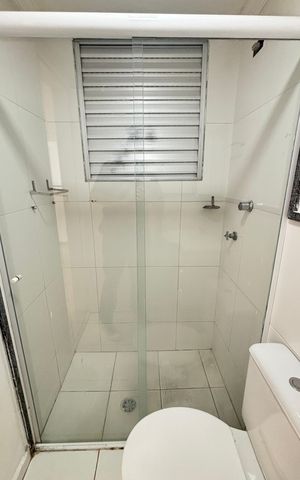 Apartamento para alugar com 46m², 2 quartos e 1 vaga Apartamento para alugar com 46m², 2 quartos e 1 vagaBanheiro