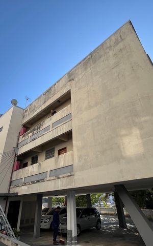 Apartamento para alugar com 28m², 1 quarto e 1 vagaFachada interna